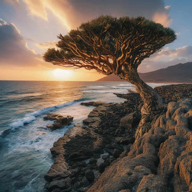 Socotra Tree Seaside